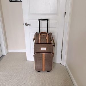Coach Luggage Set Rolling Carrying On + Small Duffle